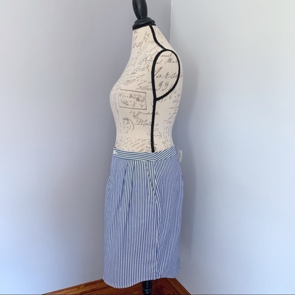 Banana Republic Relaxed Striped Pencil Skirt - Picture 3 of 8